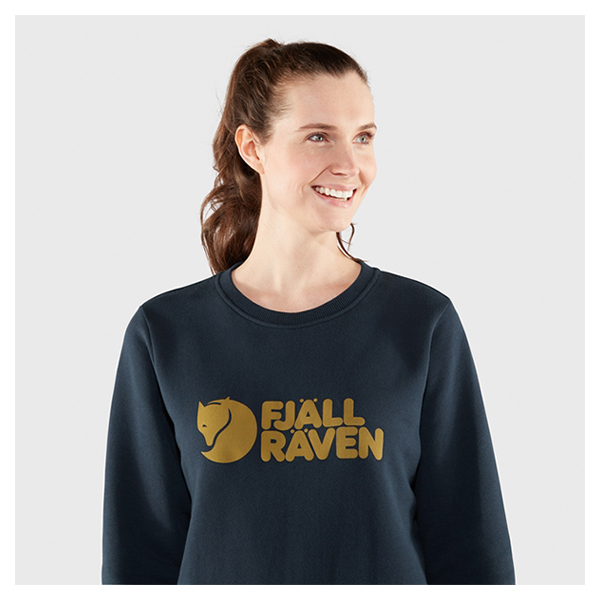 Fjallraven Logo Sweater W | FLEECE & SWEATERS | フェールラーベン 